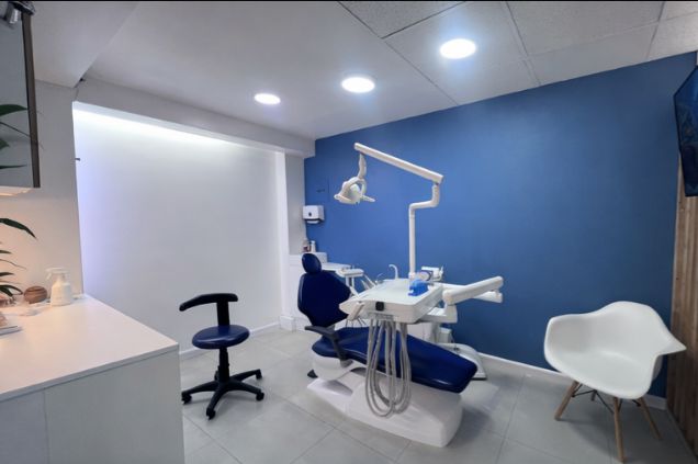 Consultorio azul de SANTÉ
